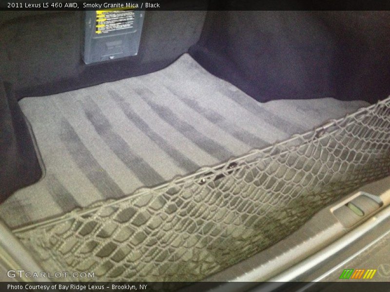 Smoky Granite Mica / Black 2011 Lexus LS 460 AWD