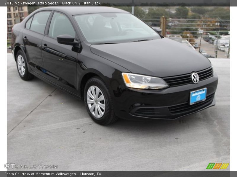 Black Uni / Titan Black 2013 Volkswagen Jetta S Sedan