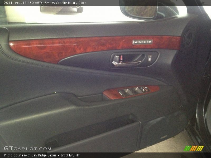 Smoky Granite Mica / Black 2011 Lexus LS 460 AWD