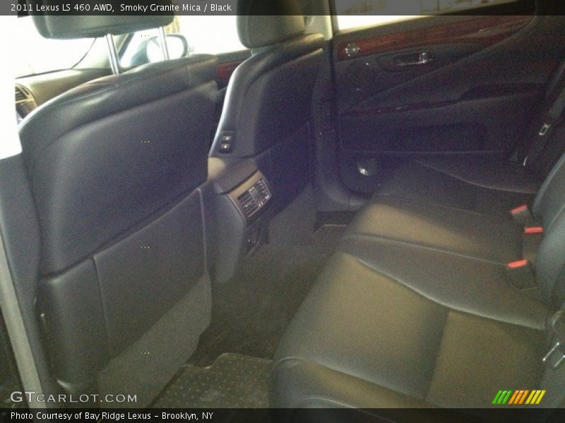 Smoky Granite Mica / Black 2011 Lexus LS 460 AWD