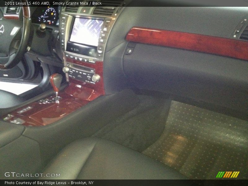Smoky Granite Mica / Black 2011 Lexus LS 460 AWD