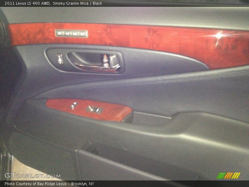 Smoky Granite Mica / Black 2011 Lexus LS 460 AWD