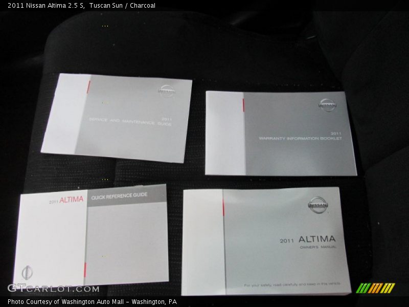 Tuscan Sun / Charcoal 2011 Nissan Altima 2.5 S