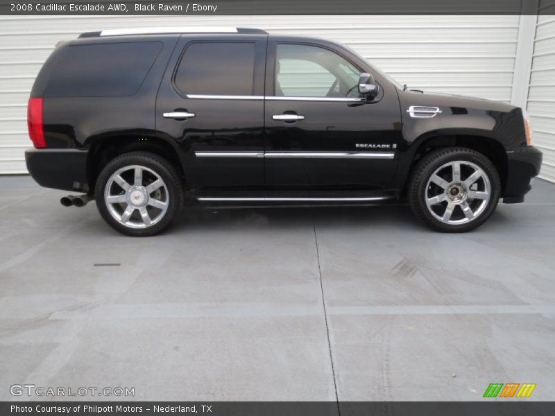 Black Raven / Ebony 2008 Cadillac Escalade AWD