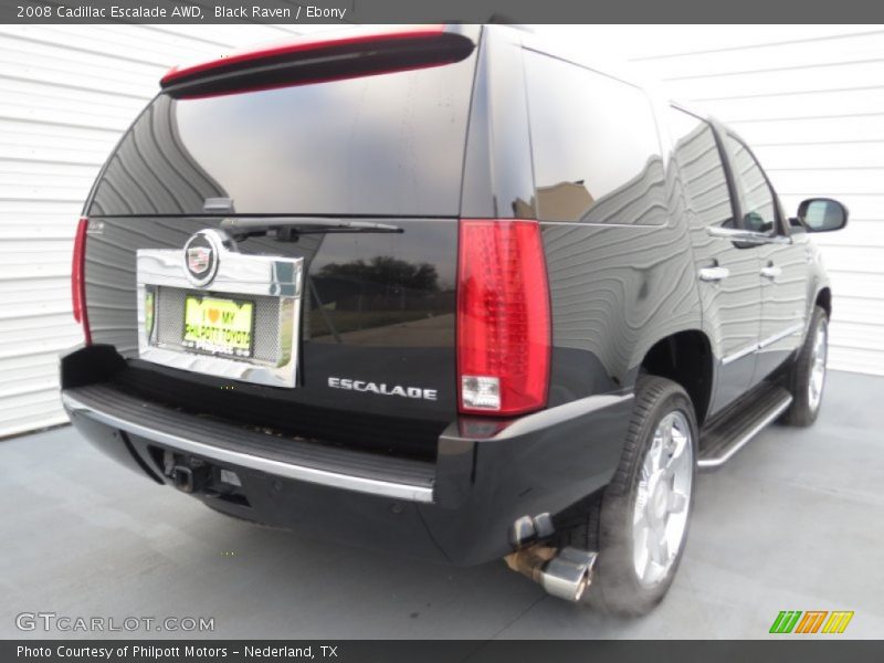 Black Raven / Ebony 2008 Cadillac Escalade AWD