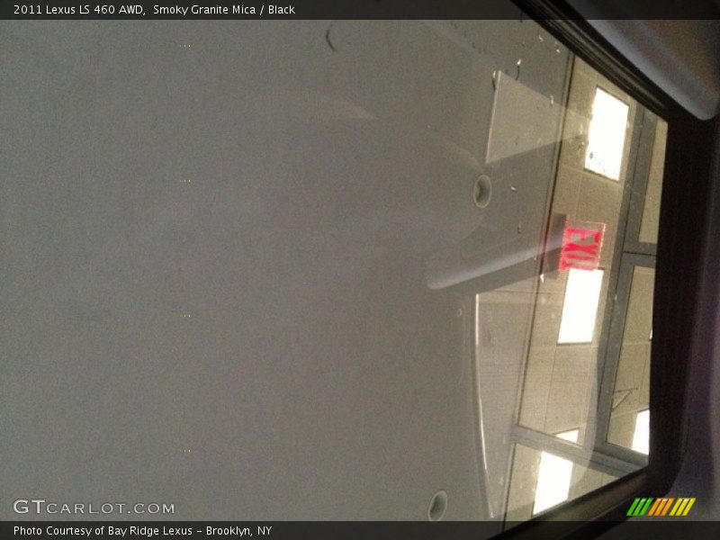 Smoky Granite Mica / Black 2011 Lexus LS 460 AWD