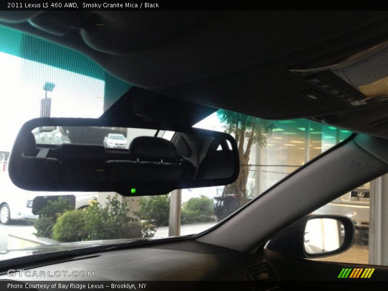 Smoky Granite Mica / Black 2011 Lexus LS 460 AWD