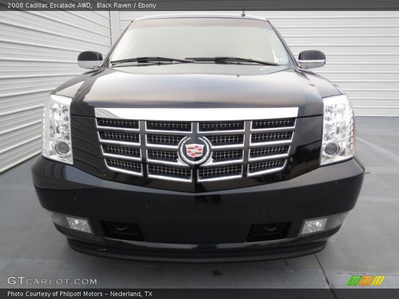 Black Raven / Ebony 2008 Cadillac Escalade AWD
