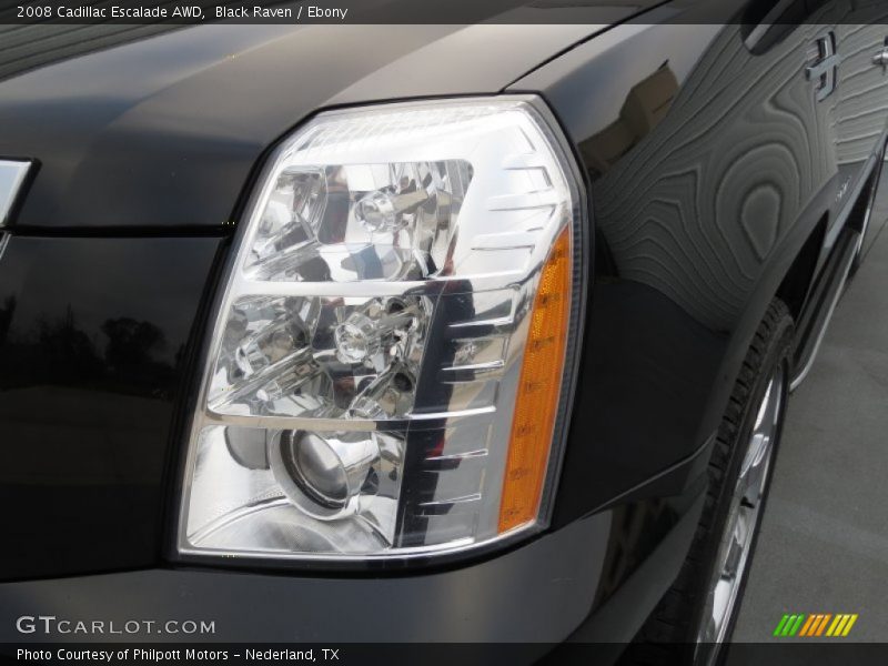 Black Raven / Ebony 2008 Cadillac Escalade AWD