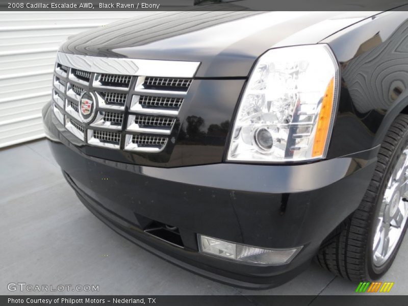 Black Raven / Ebony 2008 Cadillac Escalade AWD