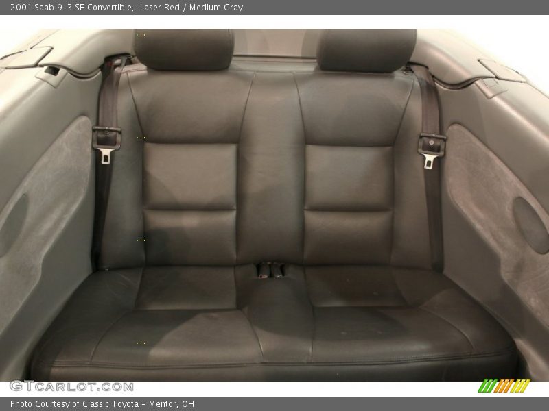 Laser Red / Medium Gray 2001 Saab 9-3 SE Convertible