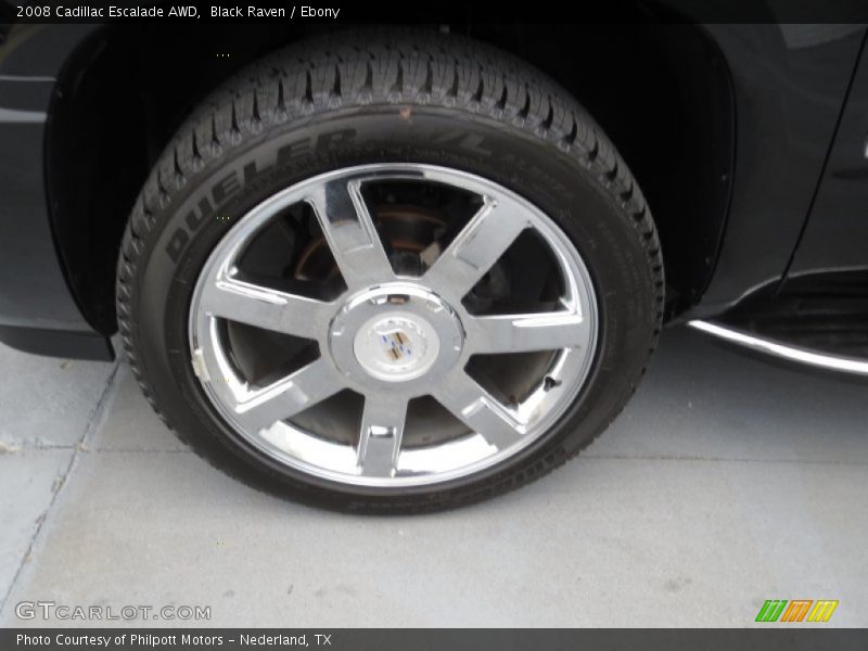 Black Raven / Ebony 2008 Cadillac Escalade AWD