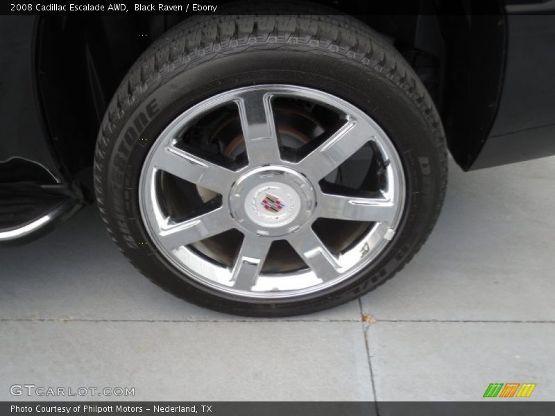 Black Raven / Ebony 2008 Cadillac Escalade AWD