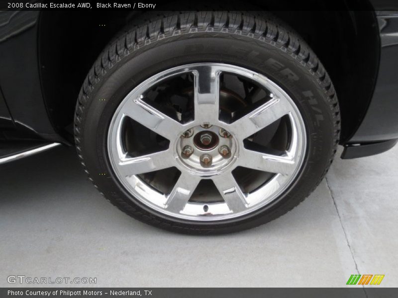 Black Raven / Ebony 2008 Cadillac Escalade AWD