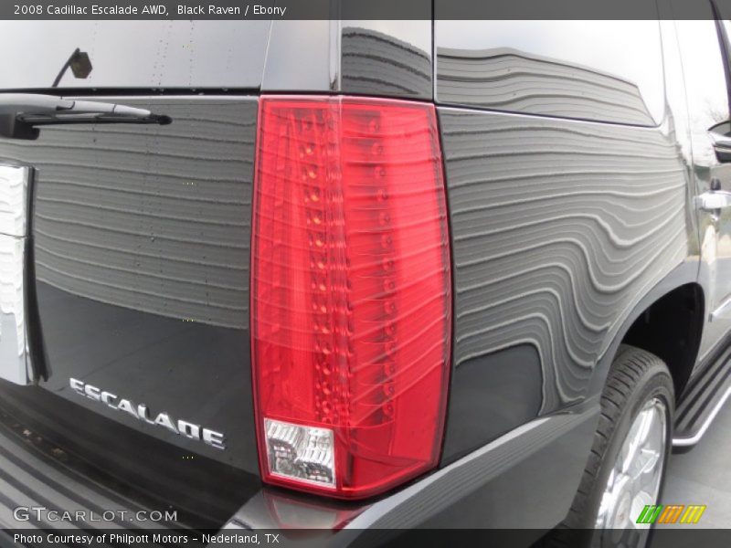 Black Raven / Ebony 2008 Cadillac Escalade AWD