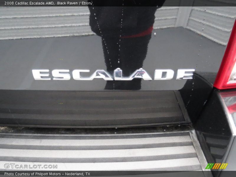 Black Raven / Ebony 2008 Cadillac Escalade AWD