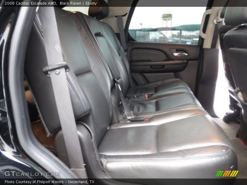 Black Raven / Ebony 2008 Cadillac Escalade AWD