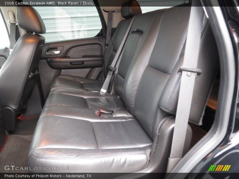 Black Raven / Ebony 2008 Cadillac Escalade AWD