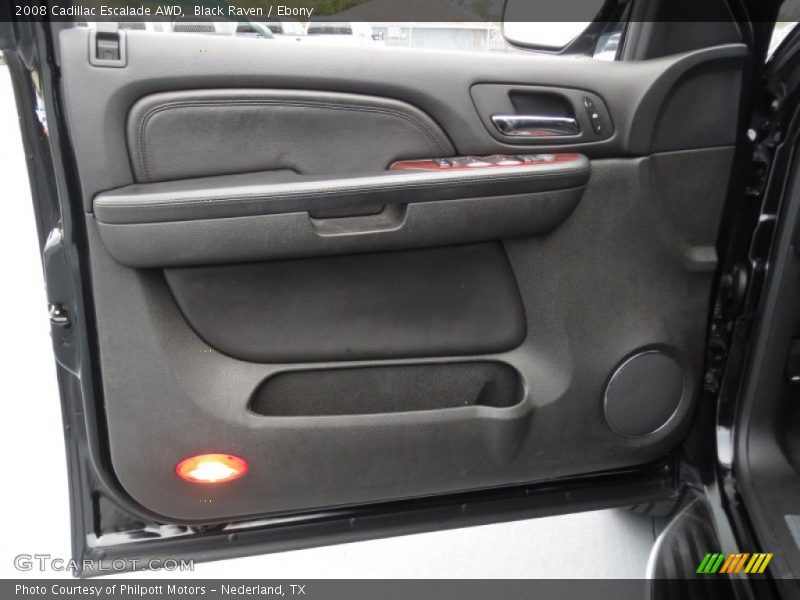 Black Raven / Ebony 2008 Cadillac Escalade AWD