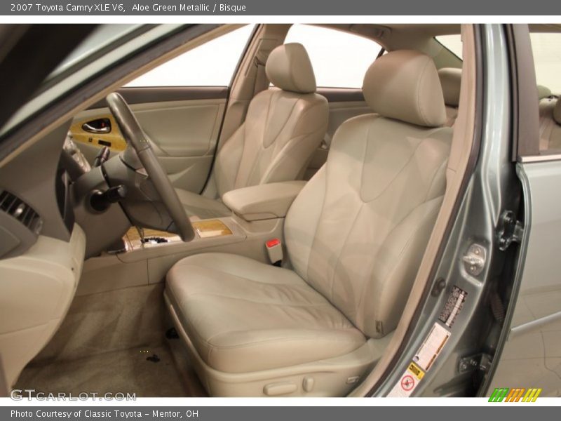 Front Seat of 2007 Camry XLE V6