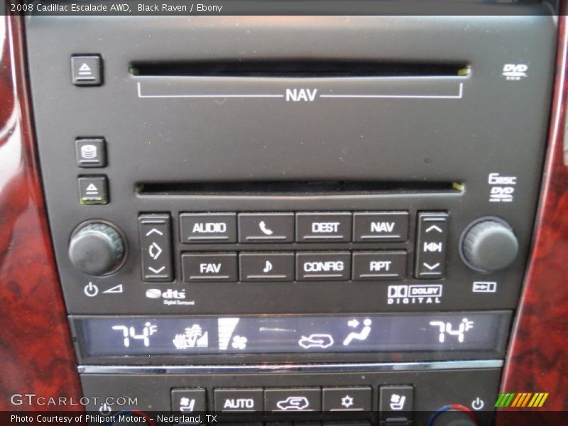 Black Raven / Ebony 2008 Cadillac Escalade AWD