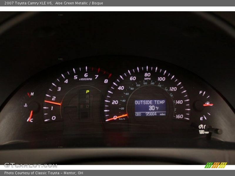  2007 Camry XLE V6 XLE V6 Gauges