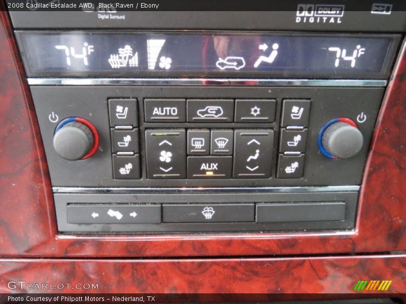 Black Raven / Ebony 2008 Cadillac Escalade AWD