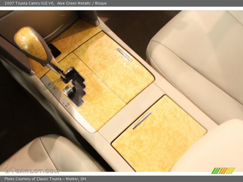 Aloe Green Metallic / Bisque 2007 Toyota Camry XLE V6