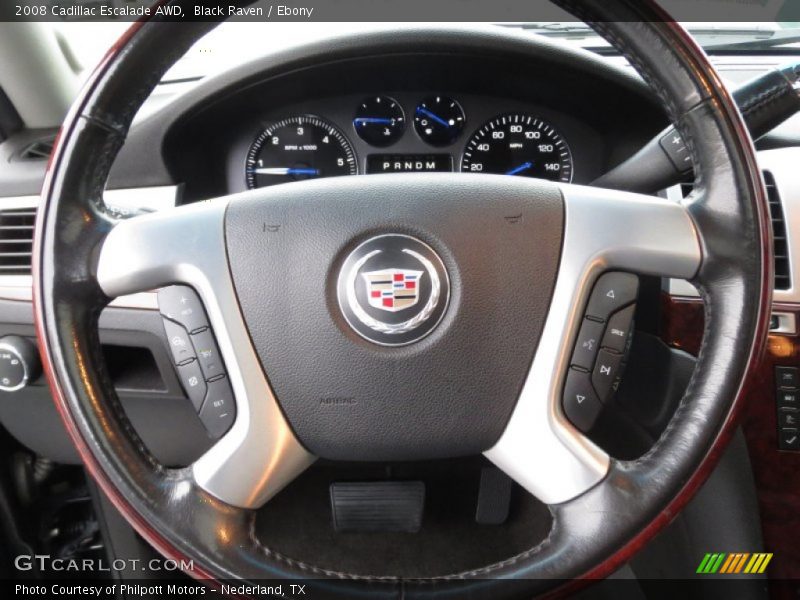 Black Raven / Ebony 2008 Cadillac Escalade AWD
