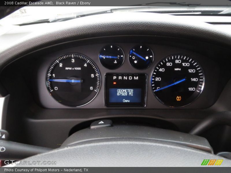 Black Raven / Ebony 2008 Cadillac Escalade AWD