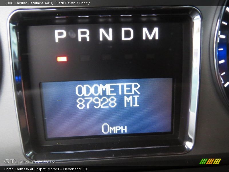 Black Raven / Ebony 2008 Cadillac Escalade AWD
