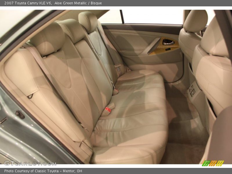 Aloe Green Metallic / Bisque 2007 Toyota Camry XLE V6