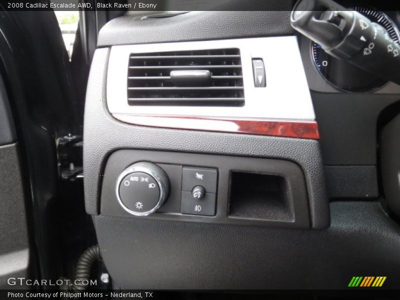 Black Raven / Ebony 2008 Cadillac Escalade AWD