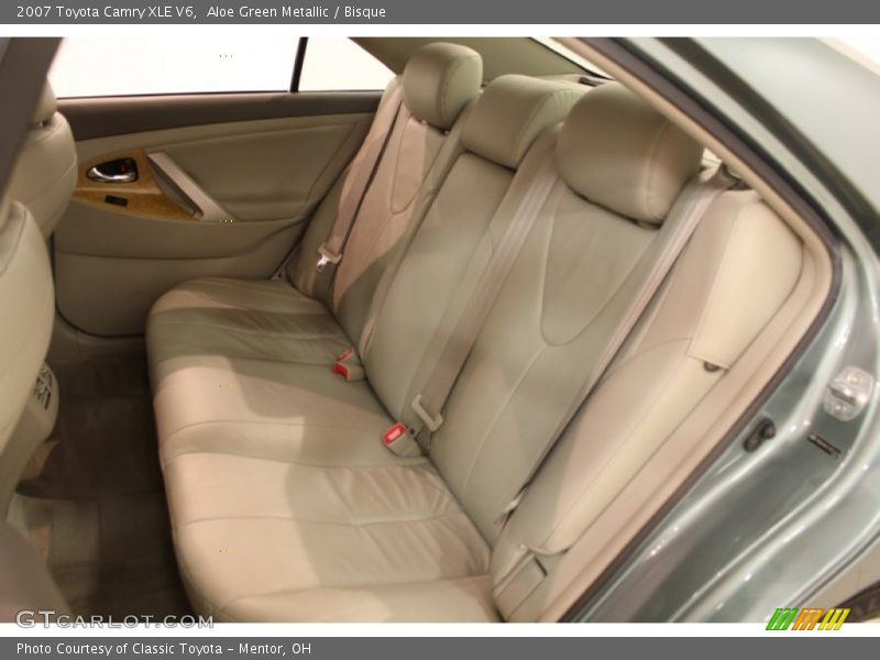 Aloe Green Metallic / Bisque 2007 Toyota Camry XLE V6