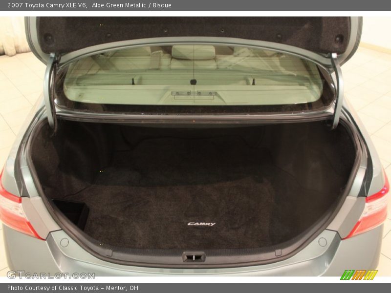 Aloe Green Metallic / Bisque 2007 Toyota Camry XLE V6