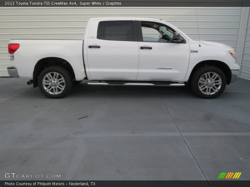 Super White / Graphite 2013 Toyota Tundra TSS CrewMax 4x4