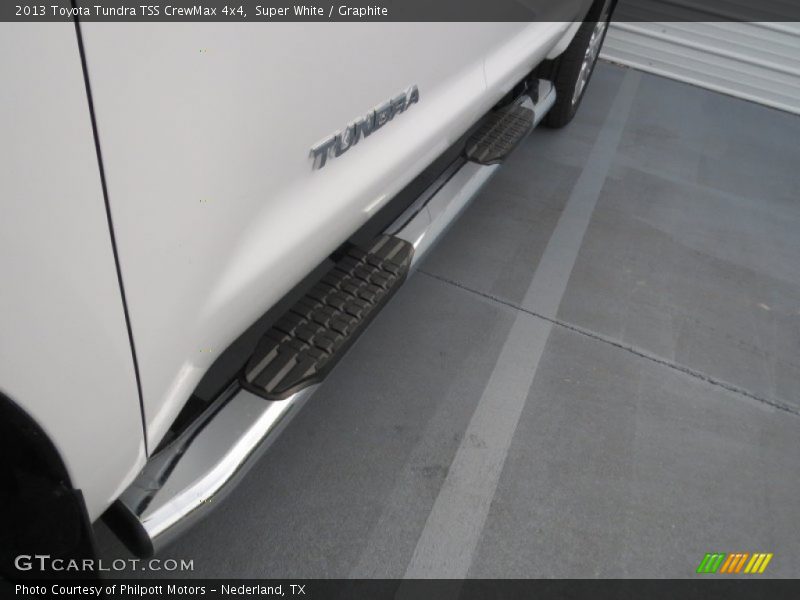 Super White / Graphite 2013 Toyota Tundra TSS CrewMax 4x4