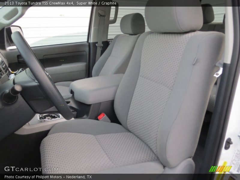 Super White / Graphite 2013 Toyota Tundra TSS CrewMax 4x4