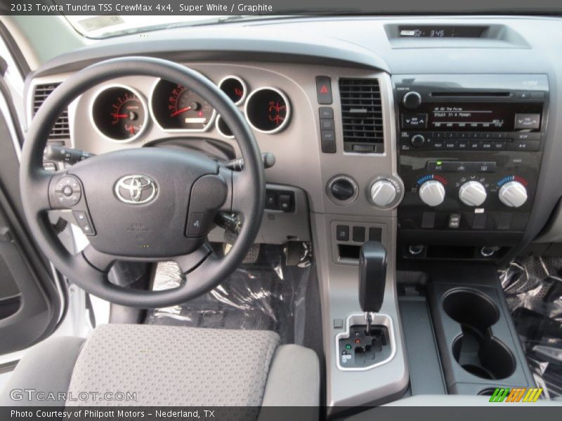 Super White / Graphite 2013 Toyota Tundra TSS CrewMax 4x4