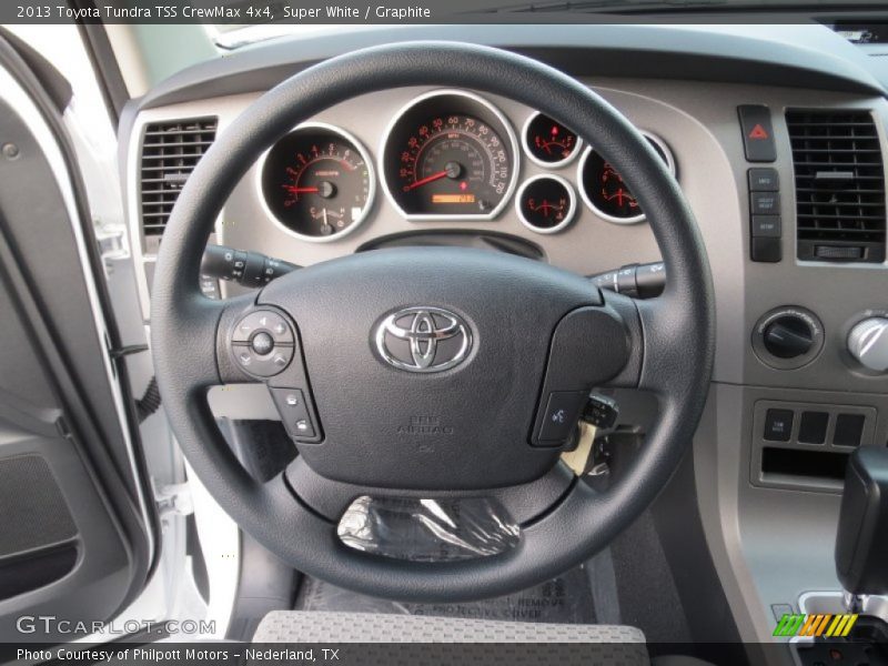 Super White / Graphite 2013 Toyota Tundra TSS CrewMax 4x4
