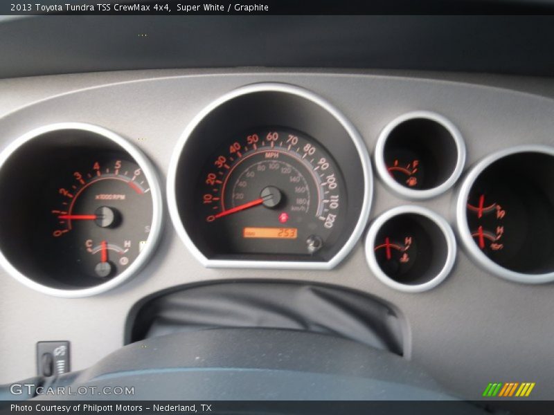 Super White / Graphite 2013 Toyota Tundra TSS CrewMax 4x4