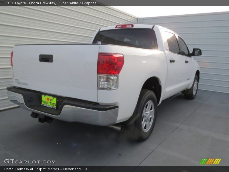 Super White / Graphite 2013 Toyota Tundra CrewMax