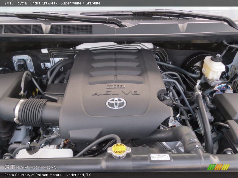 Super White / Graphite 2013 Toyota Tundra CrewMax