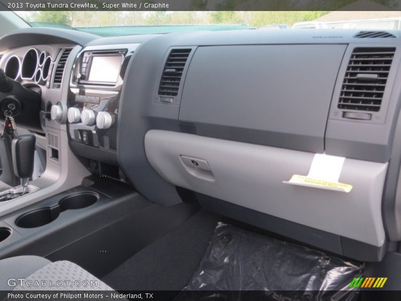 Super White / Graphite 2013 Toyota Tundra CrewMax