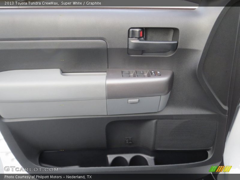 Super White / Graphite 2013 Toyota Tundra CrewMax