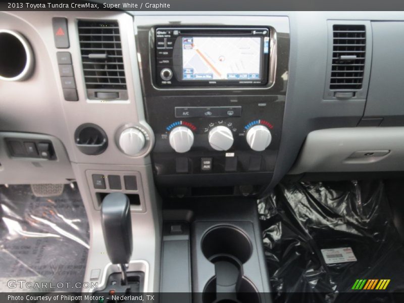 Super White / Graphite 2013 Toyota Tundra CrewMax