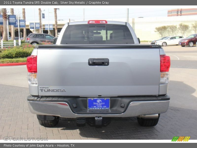Silver Sky Metallic / Graphite Gray 2011 Toyota Tundra SR5 Double Cab