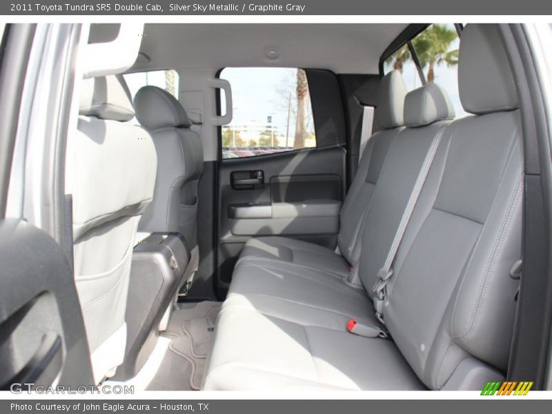 Silver Sky Metallic / Graphite Gray 2011 Toyota Tundra SR5 Double Cab