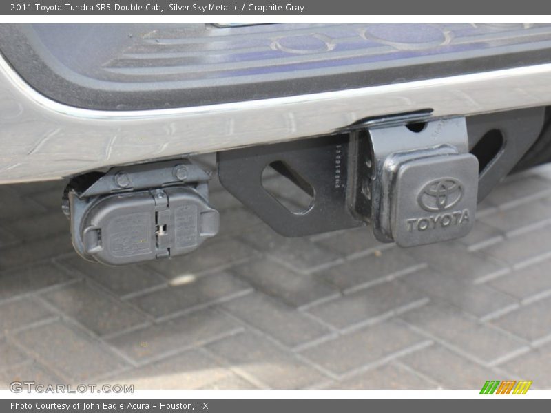 Silver Sky Metallic / Graphite Gray 2011 Toyota Tundra SR5 Double Cab