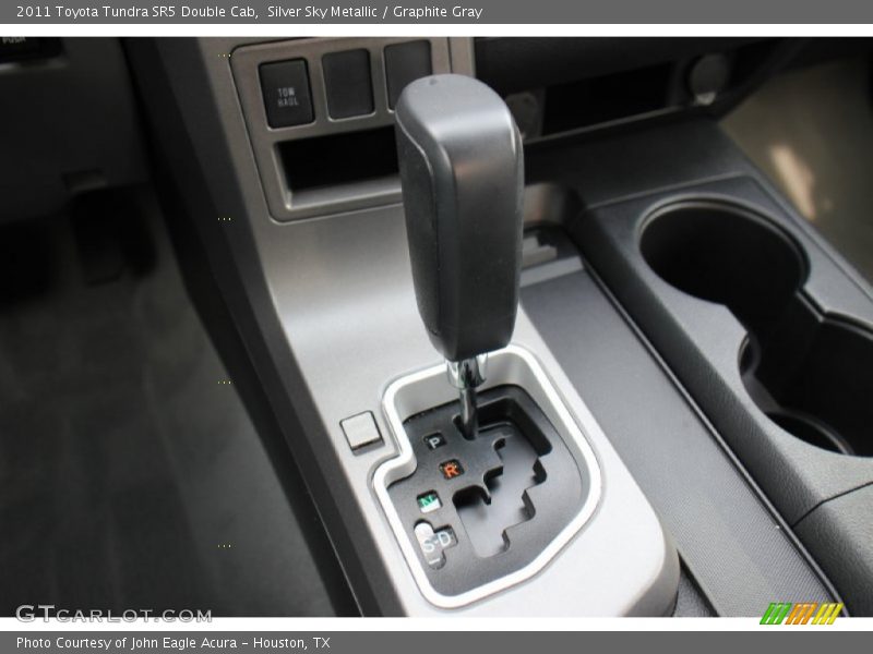 Silver Sky Metallic / Graphite Gray 2011 Toyota Tundra SR5 Double Cab